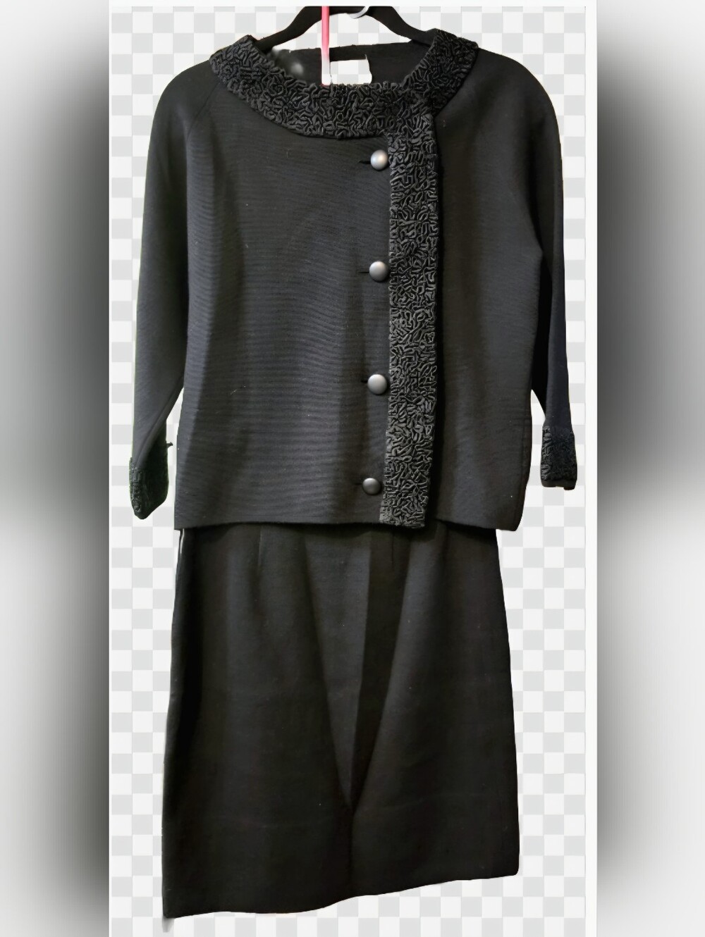 50s Marchesa di Gresy I.Magnin Knit Suit